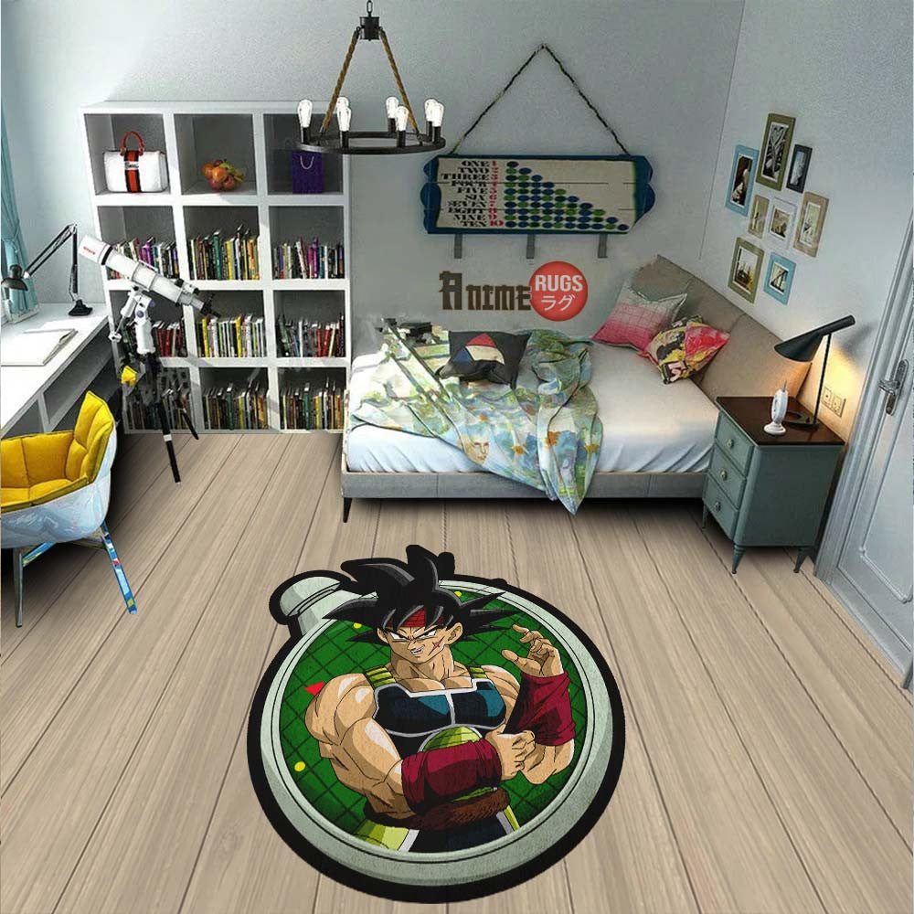 Bardock Shaped Rug Custom Dragon Ball Anime Room Decor– Animerugs