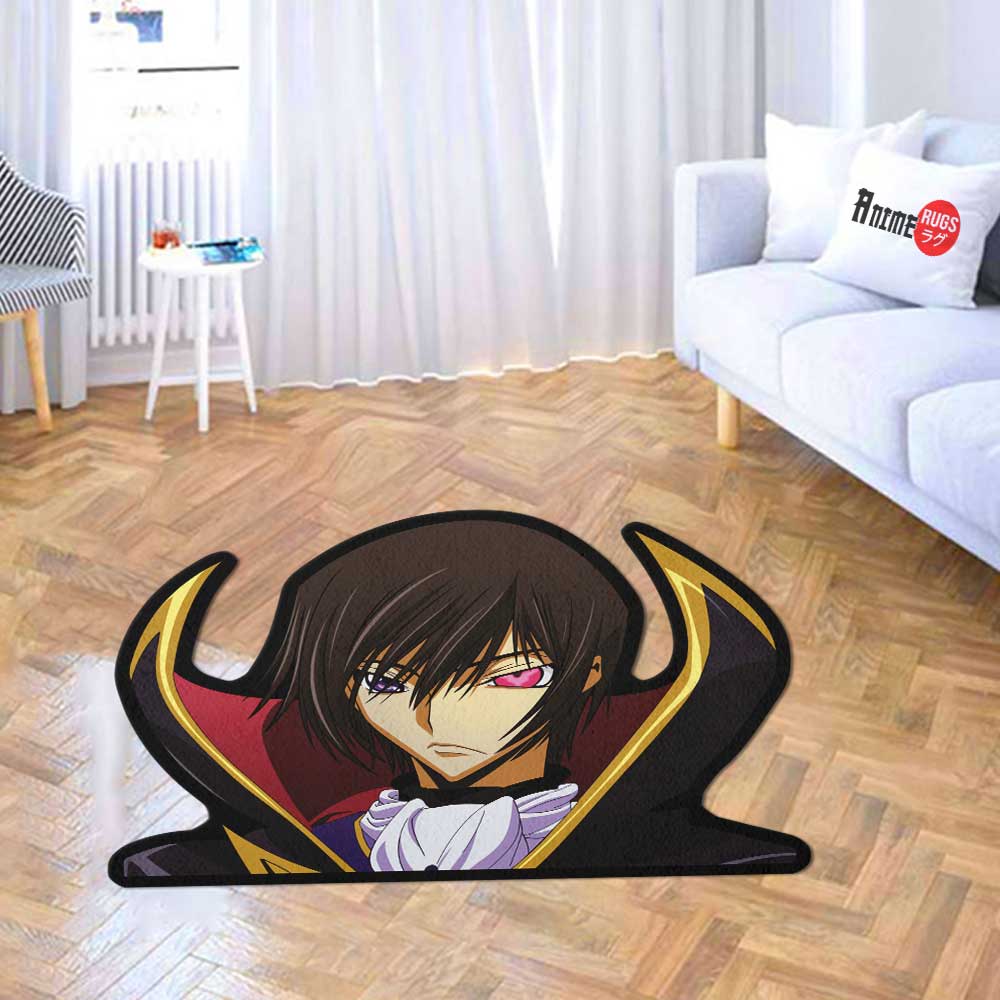 Lelouch Lamperouge Code Geass Saga Anime Rug