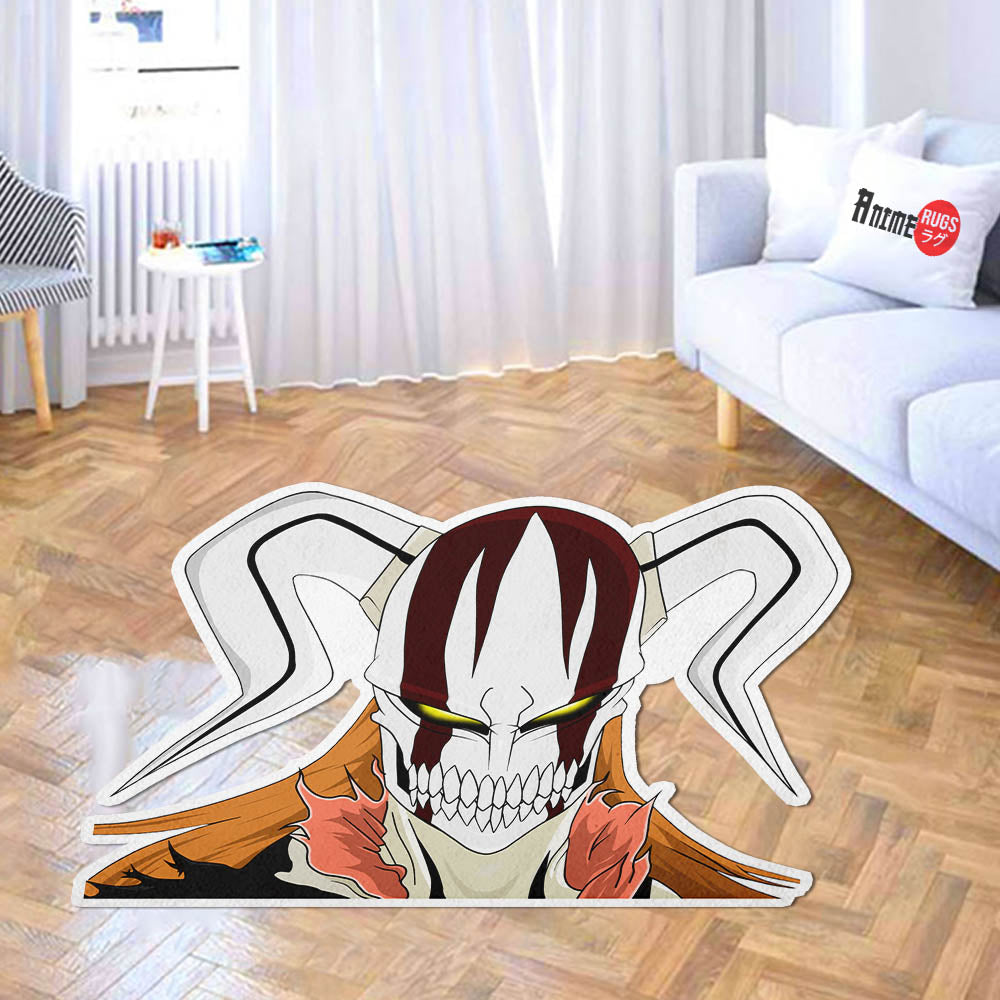 Hollow Demon Shaped Rugs Custom Anime Bleach Carpets Room Decor Mats