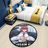 Makima Round Rug Custom Chainsaw Man Anime Rug Floor Mats– Animerugs