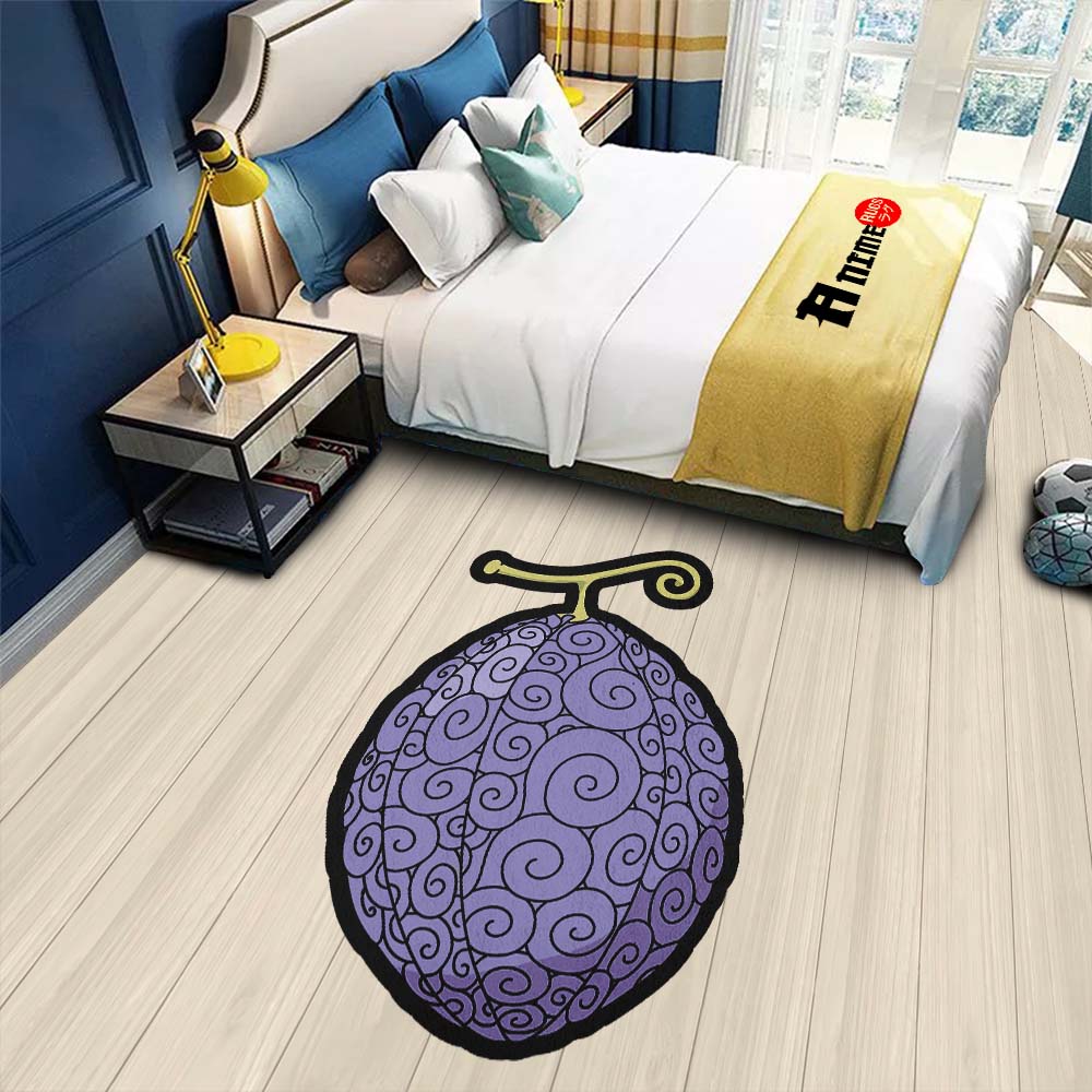 Awa Awa Shaped Rug Custom Devil Fruit One Piece Anime Room Decor– Animerugs