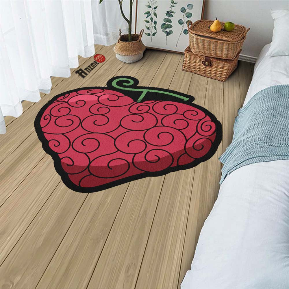 Ope Ope Shaped Rug Custom Devil Fruit One Piece Anime Room Decor– Animerugs