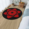 Sasuke Mangekyou Round Rug Custom Anime Circle Carpet– Animerugs