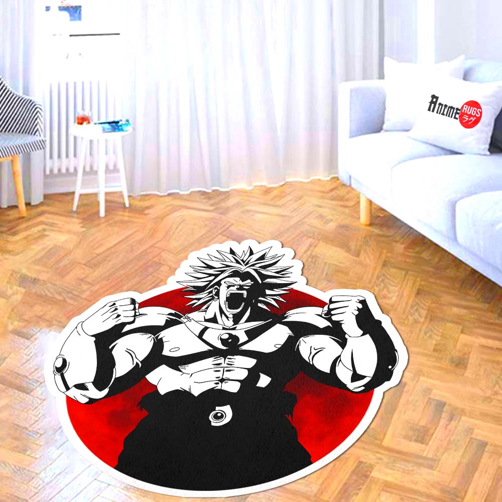Broly Shaped Rug Custom Dragon Ball Anime Room Decor– Animerugs