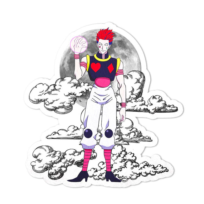 Hisoka Morow Shaped Rug Custom Moon Clouds Hunter x Hunter Anime Room Decor-Animerugs
