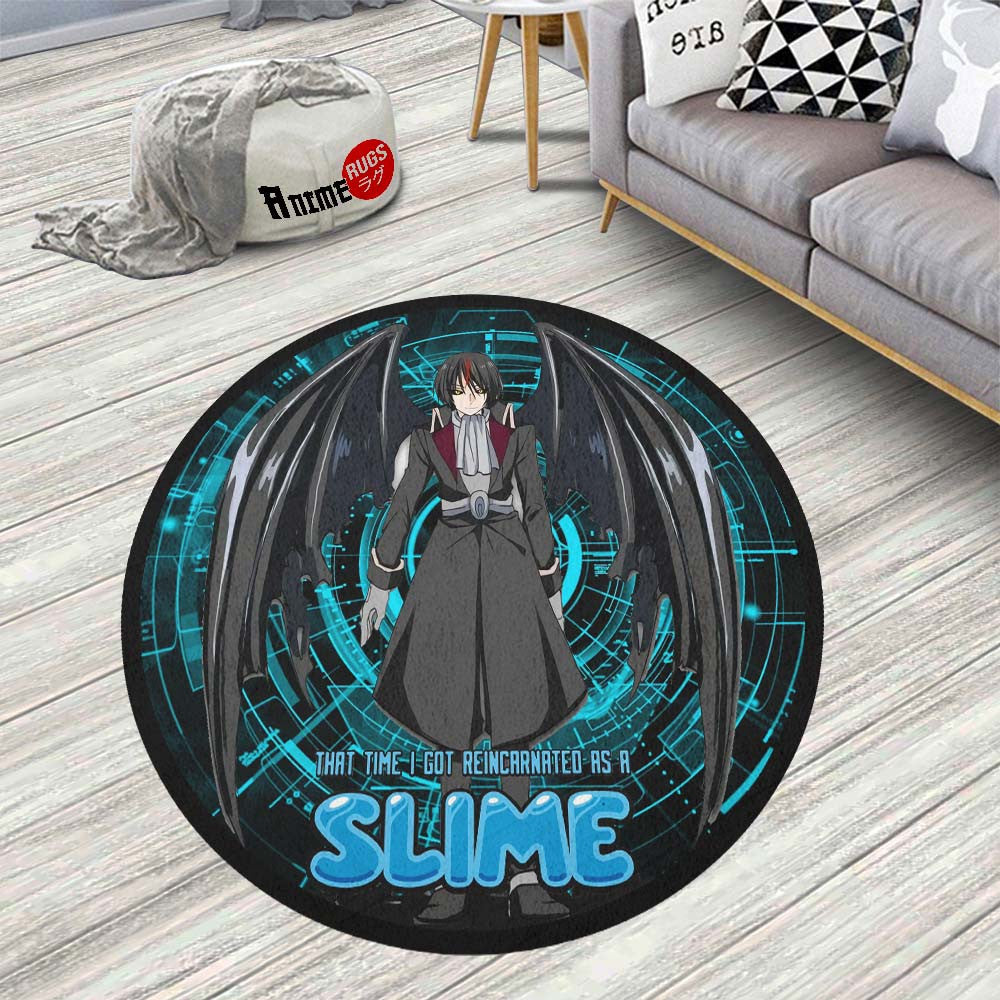Diablo Rugs Diablo Round Rug Custom That Time I Got Reincarnated as a Slime Anime ...
