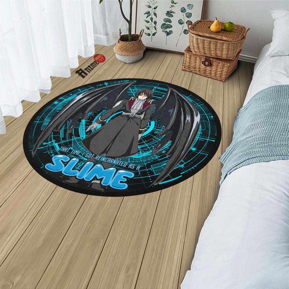 Diablo Rugs Diablo Round Rug Custom That Time I Got Reincarnated as a Slime Anime ...