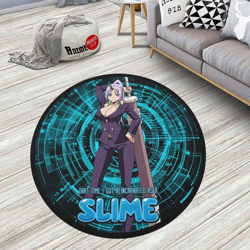 Shion Round Rug Custom That Time I Got Reincarnated as a Slime Anime C ...