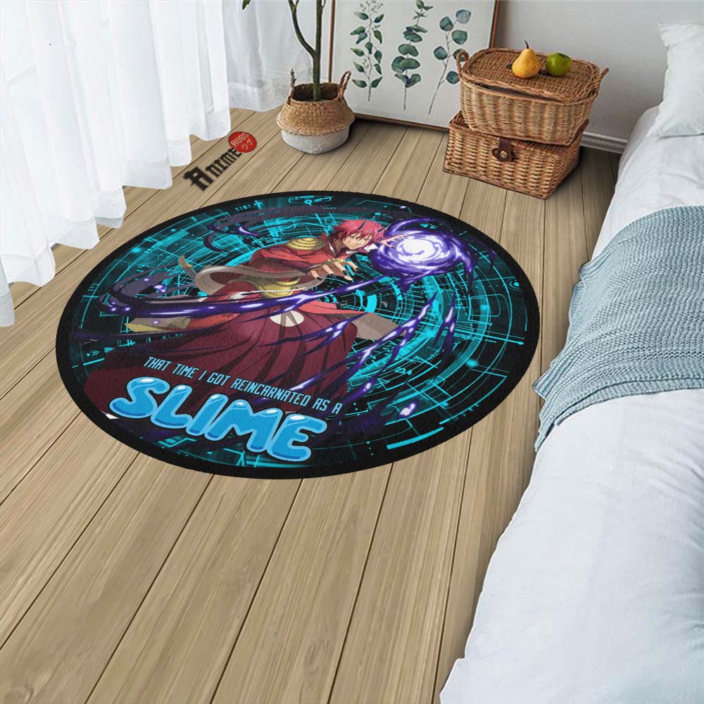 Benimaru Round Rug Custom That Time I Got Reincarnated as a Slime Anim ...