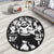 Inosuke Hashibira Manga Round Rug Custom Demon Slayer Anime Circle Car ...