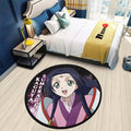 Kaguya Sumeragi Round Rug Custom Code Geass Anime Circle Carpet-Animerugs