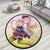 Mitsuri Kanroji Round Rug Custom Demon Slayer Anime Circle Carpet-Animerugs