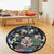 Nara Shikamaru Round Rug Custom Anime Circle Carpet-Animerugs