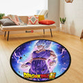 Gohan Beast Round Rug Custom Dragon Ball Super Super Heroes Anime Circle Carpet-Animerugs