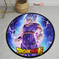 Gohan Beast Round Rug Custom Dragon Ball Super Super Heroes Anime Circle Carpet-Animerugs