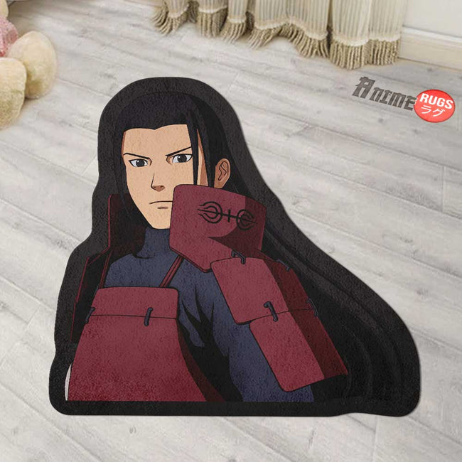 Senju Hashirama Shaped Rugs Custom Anime Carpets Room Decor Mats-Animerugs