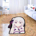 Emilia Shaped Rugs Custom Anime Carpets Room Decor Mats-Animerugs