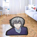 Yuki Sohma Shaped Rugs Custom Anime Carpets Room Decor Mats-Animerugs