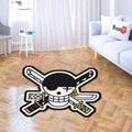 Zoro Jolly Flag Shaped Rugs Custom One Piece For Room Decor Mat Quality Carpet-Animerugs