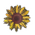 Sunflower Leopard Pattern Shaped Rugs Custom For Room Decor Mat Quality Carpet-Animerugs