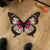 Pink Butterfly Shaped Rugs Custom For Room Decor Mat Quality Carpet-Animerugs