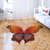 Butterfly Shaped Rugs Custom For Room Decor Mat Quality Carpet-Animerugs