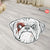 Funny Pitbull Dog Face Shaped Rugs Custom For Room Decor Mat Quality Carpet-Animerugs