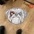 Funny Pitbull Dog Face Shaped Rugs Custom For Room Decor Mat Quality Carpet-Animerugs