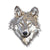 Cool Wolf Shaped Rug Custom Decor For Room Mat Quality Carpet-Animerugs