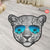 Leopard With Sunglasses Shaped Rug Custom Decor For Room Mat Quality Carpet-Animerugs