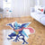 Greninja Shaped Rug Custom Anime Pokemon Mats Room Decor Quality Carpets-Animerugs
