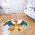 Charizard Shaped Rug Custom Anime Pokemon Mats Room Decor Quality Carpets-Animerugs