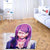 Rize Kamishiro Shaped Rug Custom Anime Tokyo Ghoul Room Decor Mat Quality Carpet-Animerugs
