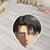 Levi Ackerman Shaped Rug Custom Attack On Titan Anime Room Decor Mat Q ...