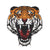 Angry Tiger Shaped Rug Custom For Room Decor Quality Mats-Animerugs