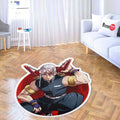 Tengen Uzui Shaped Rug Custom Anime Demon Slayer Room Decor Mat Quality Carpet-Animerugs