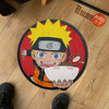 Eating Ramen Shaped Rug Custom Anime Room Decor Mat Quality Carpet ...