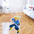 Trunks Super Saiyan Shaped Rug Custom Anime Dragon Ball Mats Room Decor Quality Carpets-Animerugs