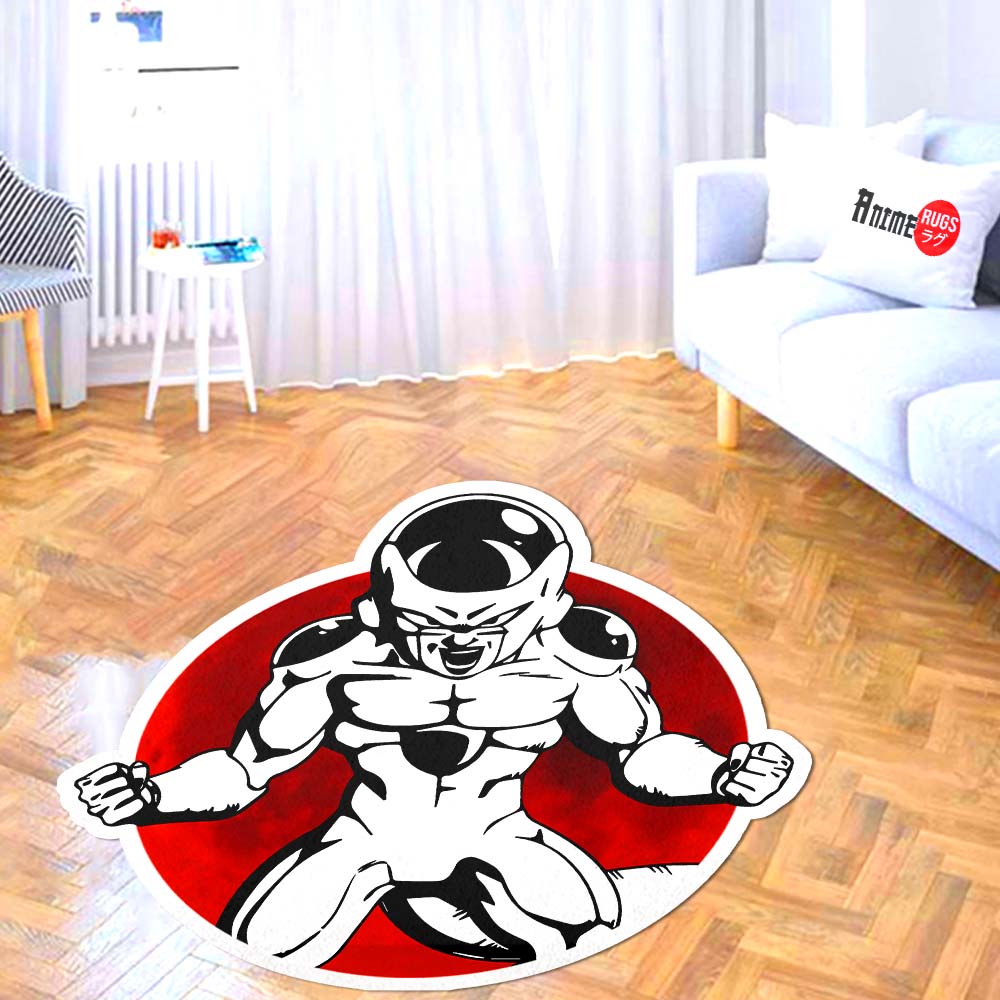 Frieza Shaped Rug Custom Anime Dragon Ball Mats Room Decor Quality Car ...