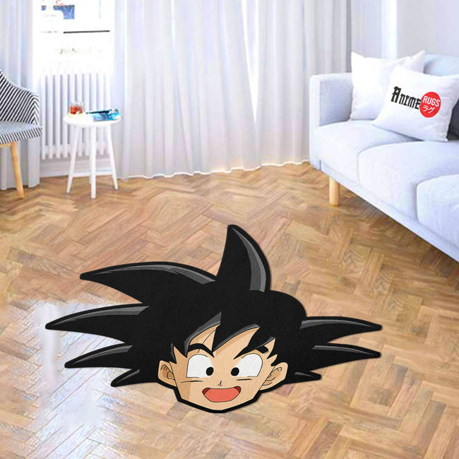 Goten Shaped Rugs Custom Anime Dragon Ball Carpets Room Decor Mats-Animerugs
