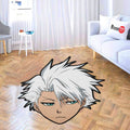 Hitsugaya Toushirou Shaped Rug Custom For Room Mats Decor Quality Carpet-Animerugs
