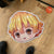 Zenitsu Agatsuma Shaped Rug Custom For Room Mats Decor Quality Carpet-Animerugs