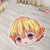 Zenitsu Agatsuma Shaped Rug Custom For Room Mats Decor Quality Carpet-Animerugs