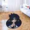 Uchiha Sasuke Shaped Rugs Custom Anime Carpets Room Decor Mats– Animerugs