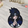 Uchiha Sasuke Shaped Rugs Custom Anime Carpets Room Decor Mats– Animerugs