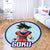 Goku Shaped Rug Custom Anime Dragon Ball Mats For Bedroom Living Room Quality Carpets-Animerugs