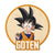 Goten Shaped Rug Custom Anime Dragon Ball Mats For Bedroom Living Room Quality Carpets-Animerugs