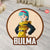 Bulma Shaped Rug Custom Anime Dragon Ball Mats For Bedroom Living Room Quality Carpets-Animerugs