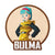 Bulma Shaped Rug Custom Anime Dragon Ball Mats For Bedroom Living Room Quality Carpets-Animerugs